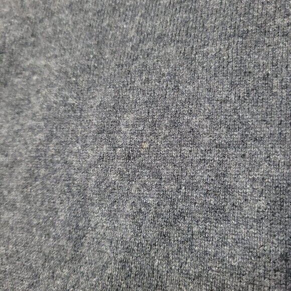 Wyse London Cashmere Sweater Grey Rainbow Cuff Size 2 US 6 - Picture 6 of 12